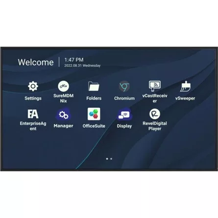 ViewSonic CDE4330 Presentation Display 24/7 43" VA LED smart LFD monitor szürke