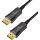 LogiLink AOC DisplayPort 1.4 -> DisplayPort 1.4 M/M video kábel 50m fekete