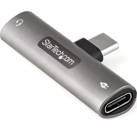   StarTech USB-C -> USB-C Jack stereo 3,5mm M/F adapter szürke