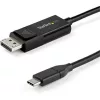 StarTech USB-C / Thunderbolt -> DisplayPort 1.4 M/M video kábel 1m fekete