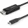 StarTech USB-C / Thunderbolt -> DisplayPort 1.4 M/M video kábel 1m fekete