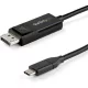 StarTech USB-C / Thunderbolt -> DisplayPort 1.4 M/M video kábel 1m fekete