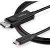StarTech USB-C / Thunderbolt -> DisplayPort 1.4 M/M video kábel 1m fekete