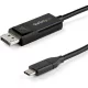 StarTech USB-C / Thunderbolt -> DisplayPort 1.4 M/M video kábel 2m fekete