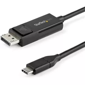   StarTech USB-C / Thunderbolt -> DisplayPort 1.2 M/M video kábel 1m fekete HBR2/HDR