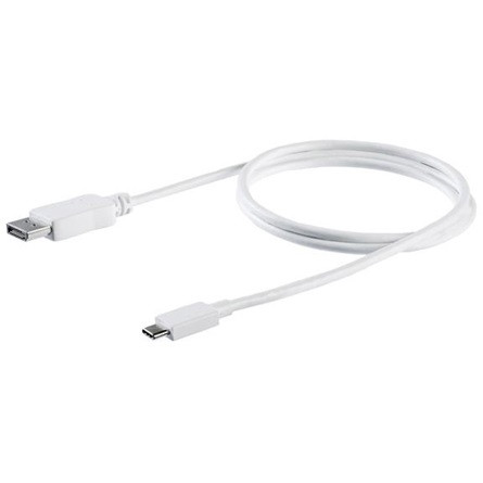 StarTech USB-C -> DisplayPort 1.2 M/M video kábel 1m fehér DP Alt Mode
