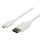 StarTech USB-C / Thunderbolt -> DisplayPort 1.2 M/M video kábel 1.8m fehér DP Alt Mode