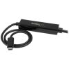 StarTech USB-C -> DVI-D M/M adatkábel 1m fekete