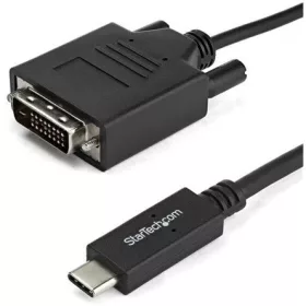   StarTech USB-C / Thunderbolt -> DVI-D M/M video kábel 2m fekete
