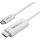 StarTech USB-C / Thunderbolt -> HDMI 2.0 M/M video kábel 1m fehér DP Alt Mode HBR2