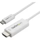StarTech USB-C / Thunderbolt -> HDMI 2.0 M/M video kábel 1m fehér DP Alt Mode HBR2