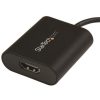 StarTech USB-C -> HDMI 2.0 M/F adapter 0.15m fekete