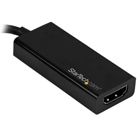 StarTech USB-C / Thunderbolt -> HDMI 2.0 M/F adapter 0.1m fekete DP Alt Mode