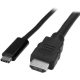 StarTech USB-C -> HDMI 1.4 M/M adapter 1m fekete