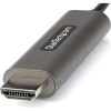 StarTech USB-C / Thunderbolt -> HDMI 2.0 M/M video kábel 1m fekete DP 1.4 Alt Mode HBR3