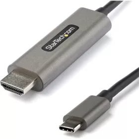   StarTech USB-C / Thunderbolt -> HDMI 2.0 M/M video kábel 3m fekete DP 1.4 Alt Mode HBR3