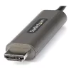 StarTech USB-C / Thunderbolt -> HDMI 2.0 M/M video kábel 6m fekete DP 1.4 Alt Mode HBR3