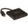 StarTech USB-C / Thunderbolt -> HDMI 1.4 USB-C USB-A 3.0 M/F adapter 0.1m fekete PD 60W; 