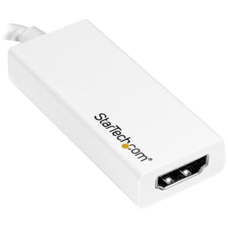 StarTech USB-C / Thunderbolt -> HDMI 1.4 M/F adapter 0.1m fehér DP Alt Mode