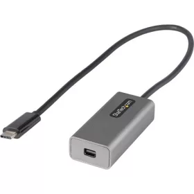   StarTech USB-C / Thunderbolt -> Mini DisplayPort 1.2 M/F adapter 0.3m szürke