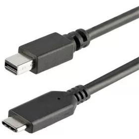   StarTech USB-C / Thunderbolt -> Mini DisplayPort 1.2 M/M video kábel 1m fekete DP Alt Mode
