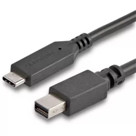   StarTech USB-C / Thunderbolt -> Mini DisplayPort 1.2 M/M video kábel 1.8m fekete
