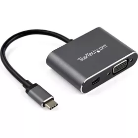   StarTech USB-C / Thunderbolt -> Mini DisplayPort 1.2 VGA M/F adapter 0.15m szürke