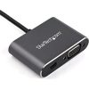 StarTech USB-C / Thunderbolt -> Mini DisplayPort 1.2 VGA M/F adapter 0.15m szürke