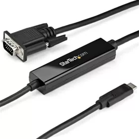   StarTech USB-C / Thunderbolt -> VGA M/M aktív adapter 1m fekete