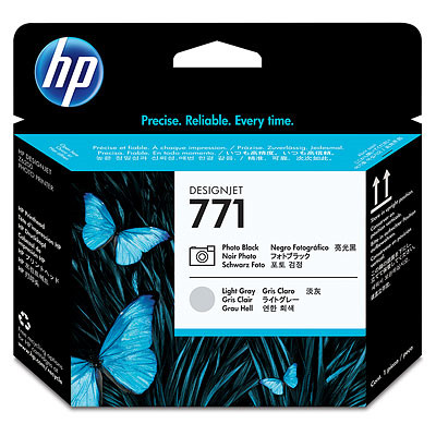 HP 771 fotófekete/világosszürke DesignJet nyomtatófej