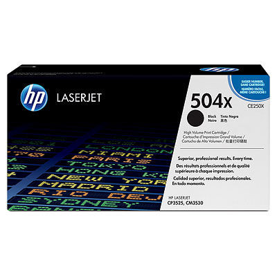HP LaserJet 504X nagy kapacitású fekete tonerkazetta