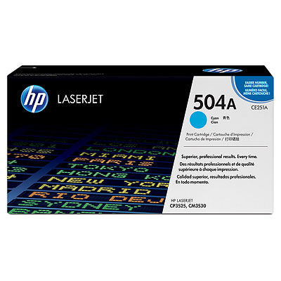 HP LaserJet 504A ciánkék tonerkazetta