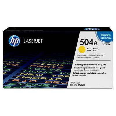 HP LaserJet 504A sárga tonerkazetta