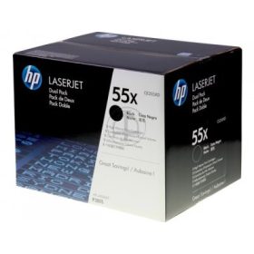   HP LaserJet 55XD 2 darabos nagy kapacitású fekete tonerkazetták