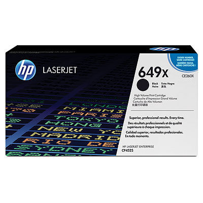 HP LaserJet 649X nagy kapacitású fekete tonerkazetta