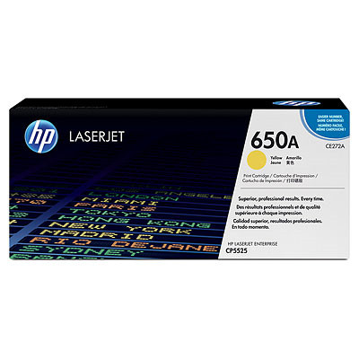 HP LaserJet 650A sárga tonerkazetta