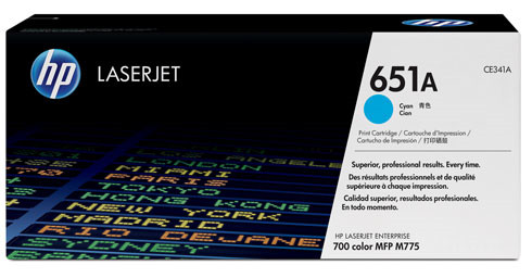 HP LaserJet 651A ciánkék tonerkazetta