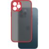 Cellect CEL-MATTIPH1467PMRBK iPhone 14 Pro Max piros-fekete műanyag tok