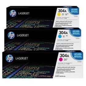   HP LaserJet 304A 3 darabos ciánkék/bíbor/sárga tonerkazetták