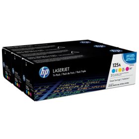   HP laserjet 125A 3 darabos ciánkék/bíbor/sárga tonerkazetták