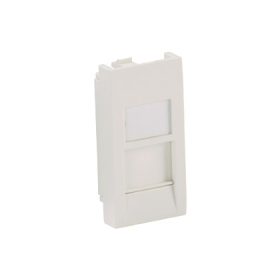 Panduit Mini-Com 1-position 22.5x45 Shuttered Ad