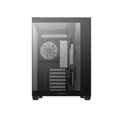 DeepCool Számítógépház - CG530 4F (fekete, ablakos, 4x12cm A-RGB, BTF, ATX, 2xUSB3.0, 1xUSB2.0)