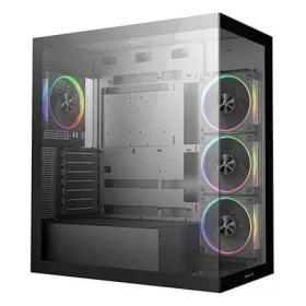   DeepCool Számítógépház - CG580 4F V2 (fekete, ablakos, 4x12cm A-RGB, BTF, ATX, 2xUSB3.0, 1xUSB2.0)