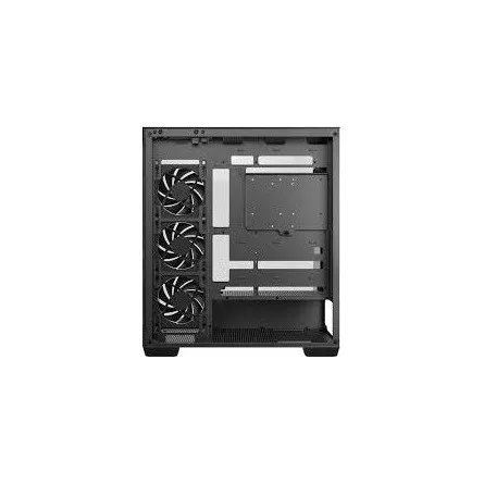 DeepCool Számítógépház - CG580 4F V2 (fekete, ablakos, 4x12cm A-RGB, BTF, ATX, 2xUSB3.0, 1xUSB2.0)
