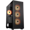 COUGAR GAMING COUGAR MX220 RGB PC Case, Mid Tower, Black
