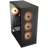 COUGAR GAMING COUGAR MX220 RGB PC Case, Mid Tower, Black
