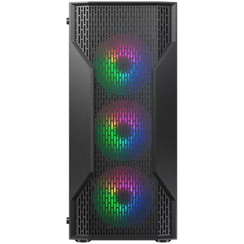 COUGAR GAMING COUGAR MX110 RGB PC Case, Mid tower, Black