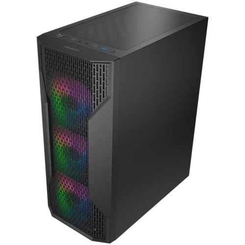 COUGAR GAMING COUGAR MX110 RGB PC Case, Mid tower, Black