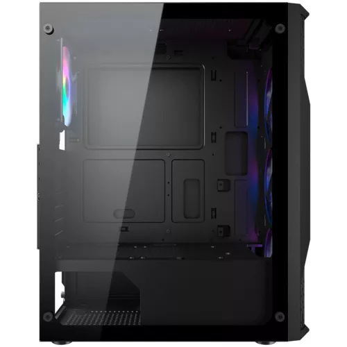 COUGAR GAMING COUGAR MX110 RGB PC Case, Mid tower, Black