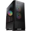 COUGAR GAMING COUGAR MX430 Mesh RGB PC Case, Mid Tower, Black